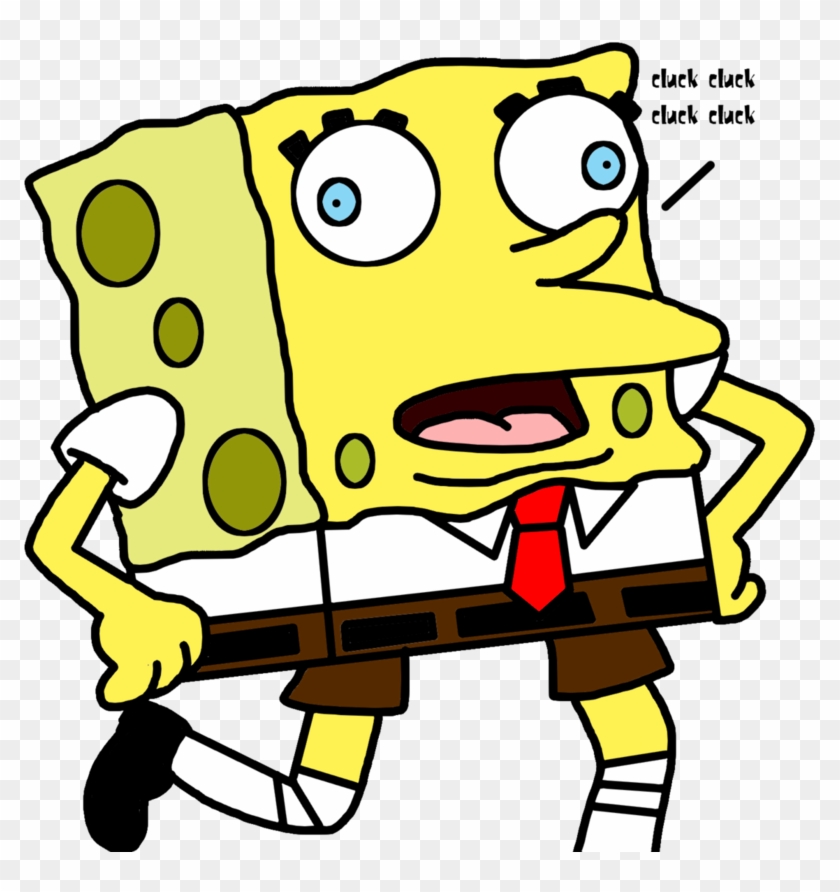 Spongebob Acting Like A Chicken - Spongebob Acting Like Chicken #1063159