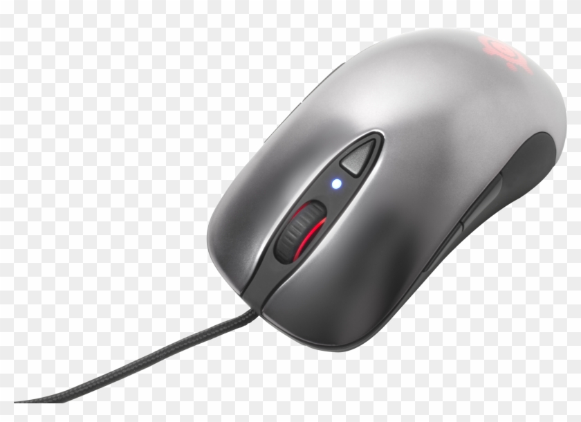 Pc Mouse Png Image - Steelseries Sensei Laser Gaming Mouse (grey) #1063202