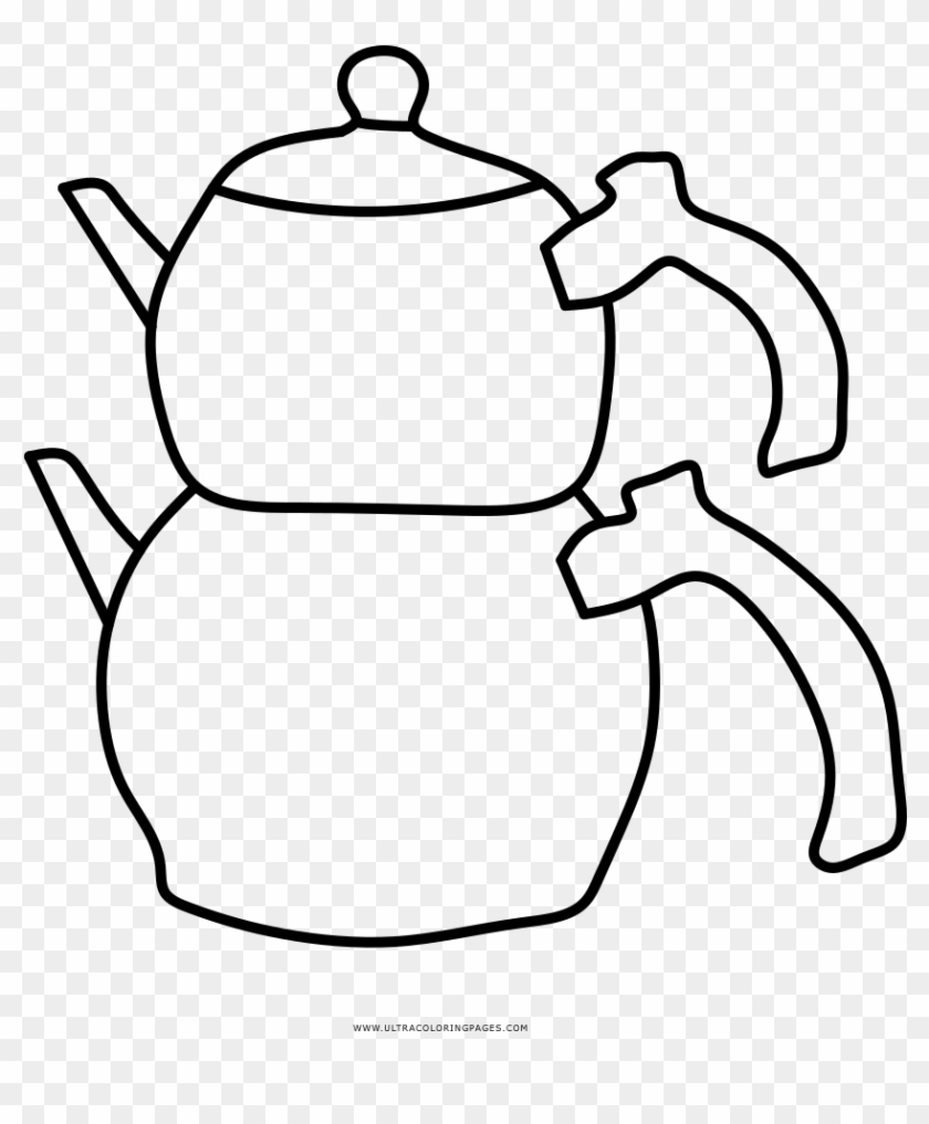 Teapot Coloring Page - Drawing #1063284