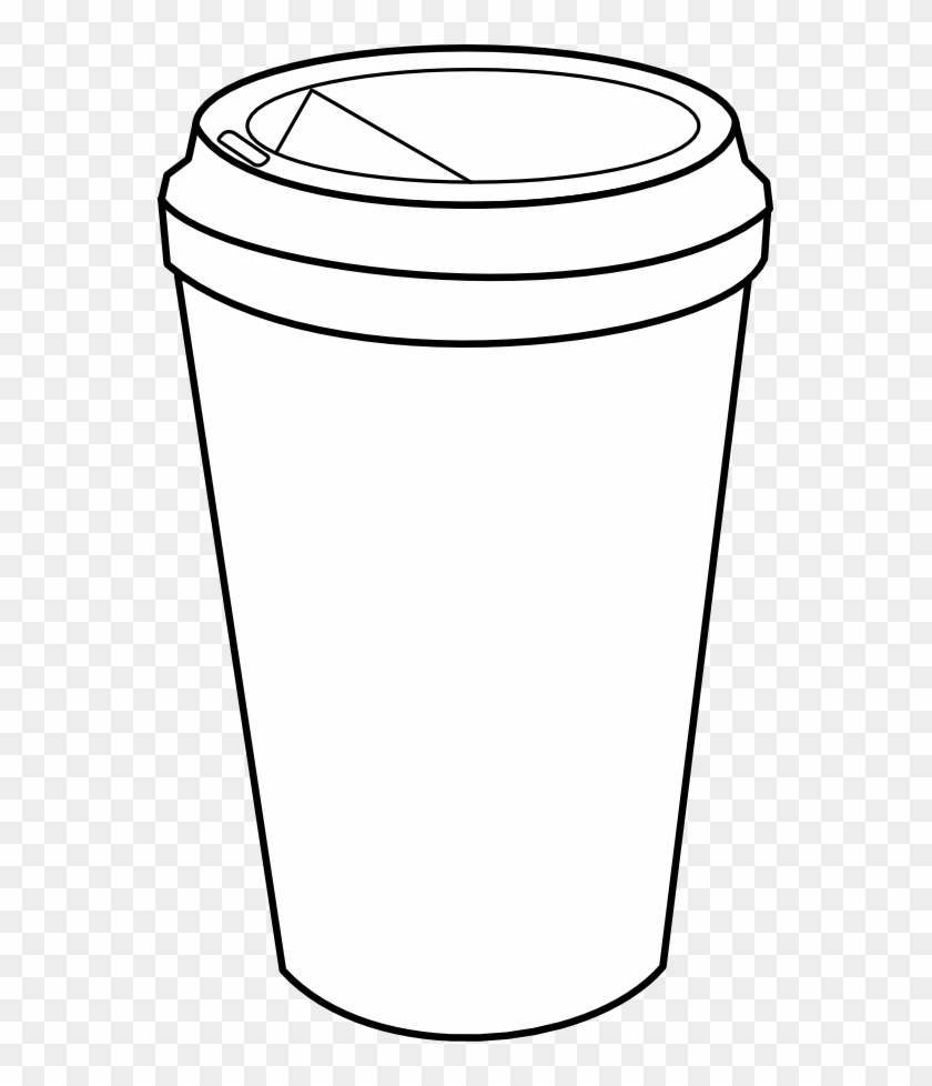 Cafe Coffee - Coffee Cup Coloring Page #1063286