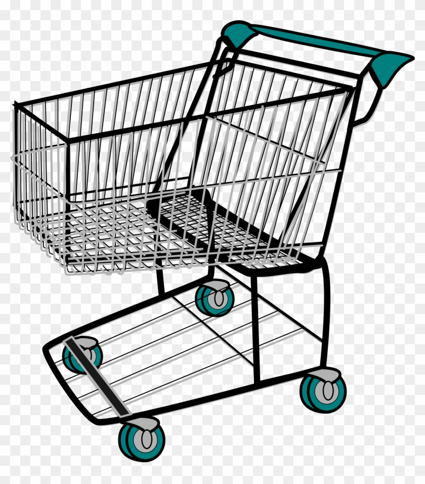 De Supermercado - Grocery Cart Clip Art #1063299