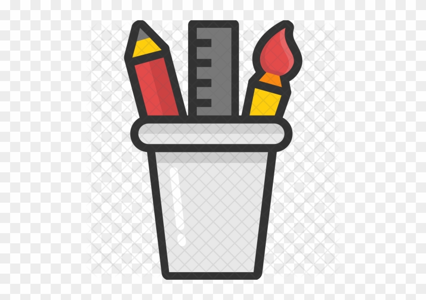 Pencil Case Icon - Pencil Case Icon #1063315