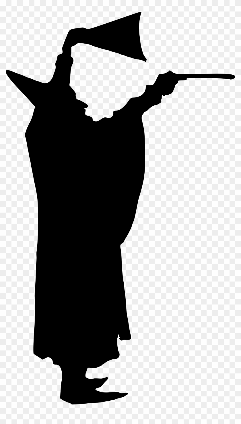 Magician Silhouette - Magician Silhouette Png #1063360