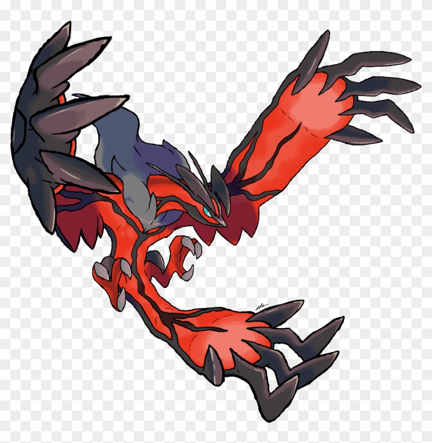 Yveltal By Subway Raptor-d5wzj59 - Mega Yveltal #1063381