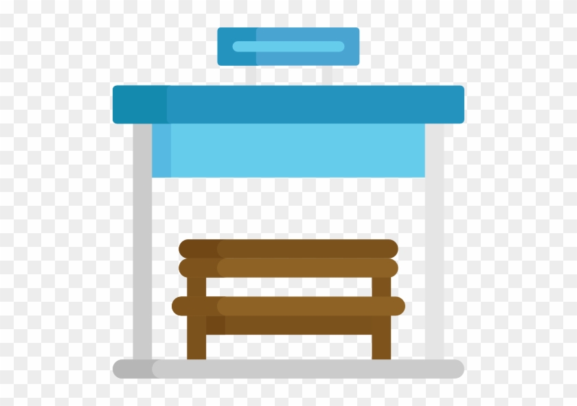 Bus Stop Free Icon - Bus Stop Free Icon #1063416