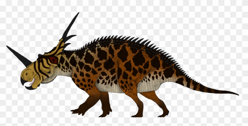 Spiked Reptile From Alberta By Austroraptor - Sinoceratops Skeleton #1063440