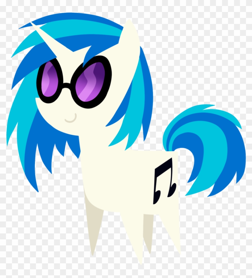 Diigii Doll, Chibi, Cutie Mark, Dj Pon 3, Female, Glasses, - Dj Pon 3 Chibi #1063485