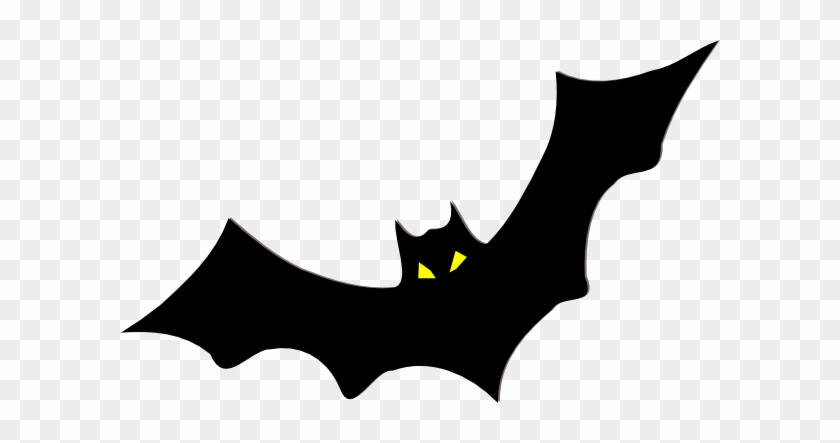 Bat Flying Svg Clip Arts 600 X 363 Px - Halloween Png #1063503