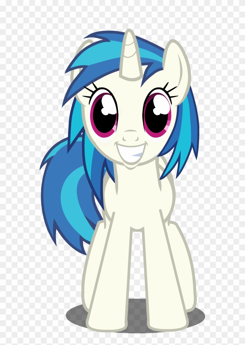 Vinyl Scratch/dj Pon-3 Super Cute Smile Puppet Rig - Dj Pon 3 Cute #1063508