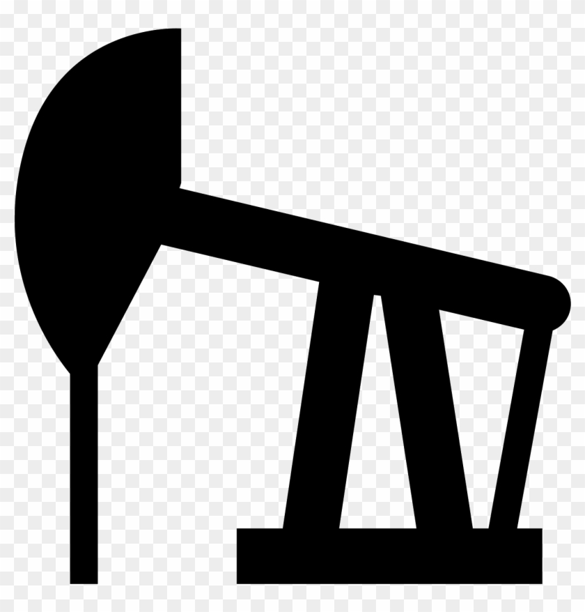 This Is An Oil Pump Jack - Vector Pumping Oil #1063630
