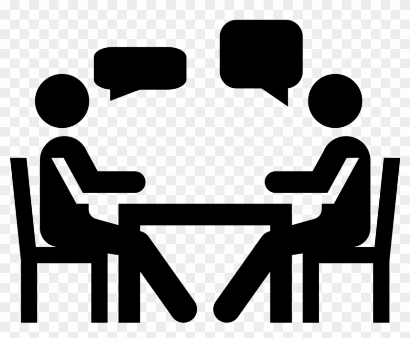 Community Meeting Vector Images - Meeting One To One #1063710
