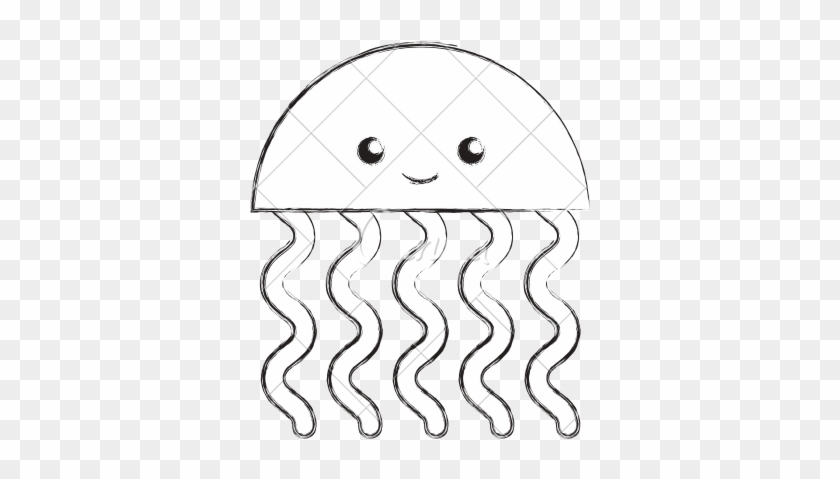 Cute Jellyfish Sealife Icon - Sea Life Grapevine Aquarium #1063738