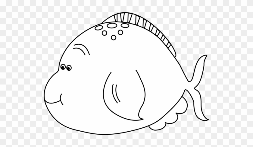 Fish - Fat Fish Black And White #1063803