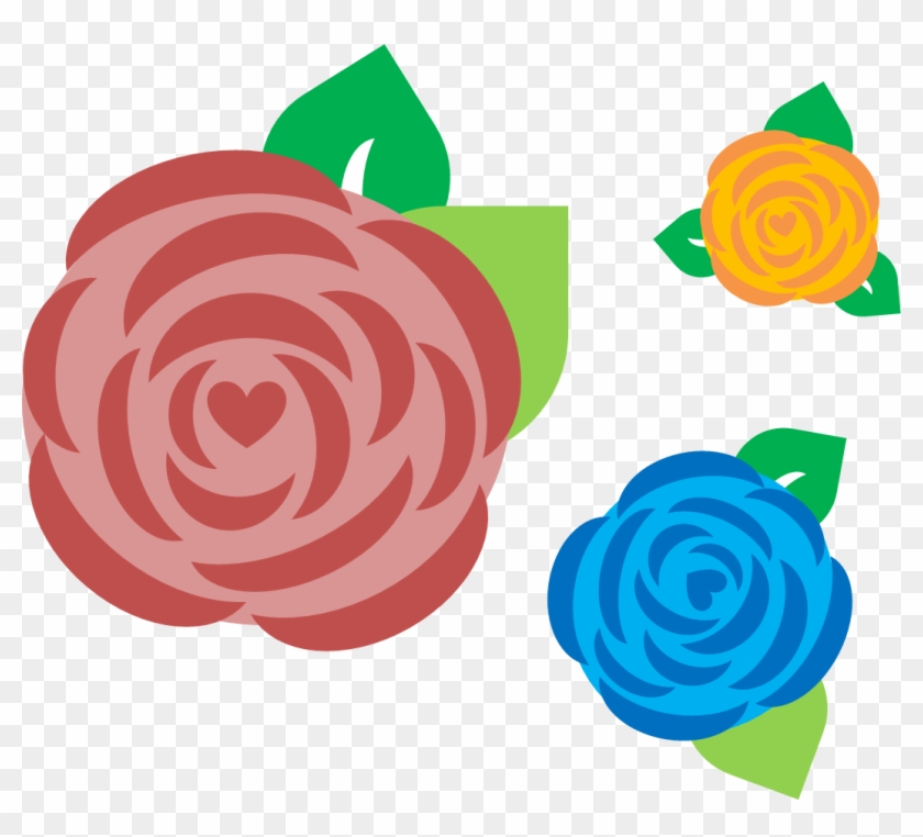 Garden Roses Microsoft Powerpoint Ppt Clip Art - Hiasan Ppt #1063860