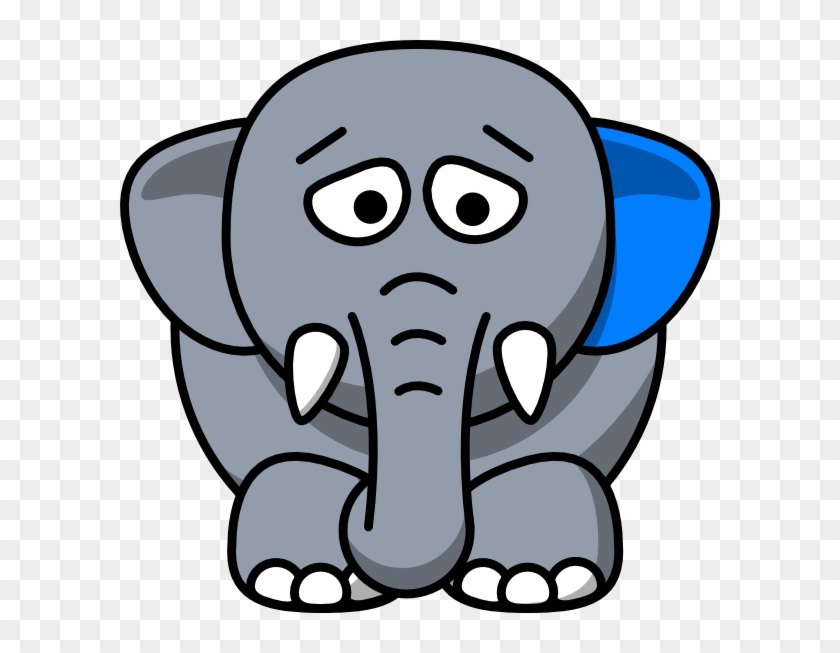 Elephant - Elephant Drawing Cartoon #182359