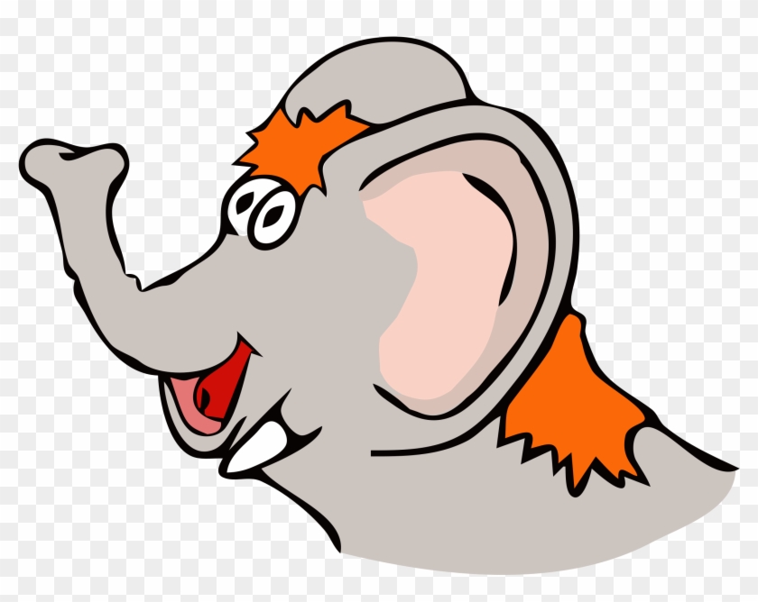 Net » Clip Art » Elefant Farbe Drawn Elefant Elephant - Elephants #182362