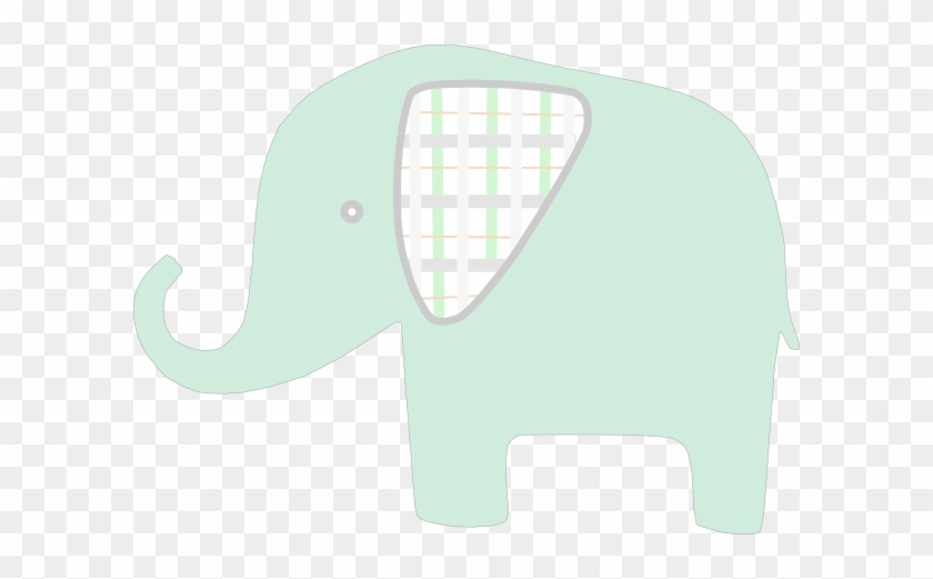 How To Set Use Plaid Green Elephant Svg Vector - Indian Elephant #182382