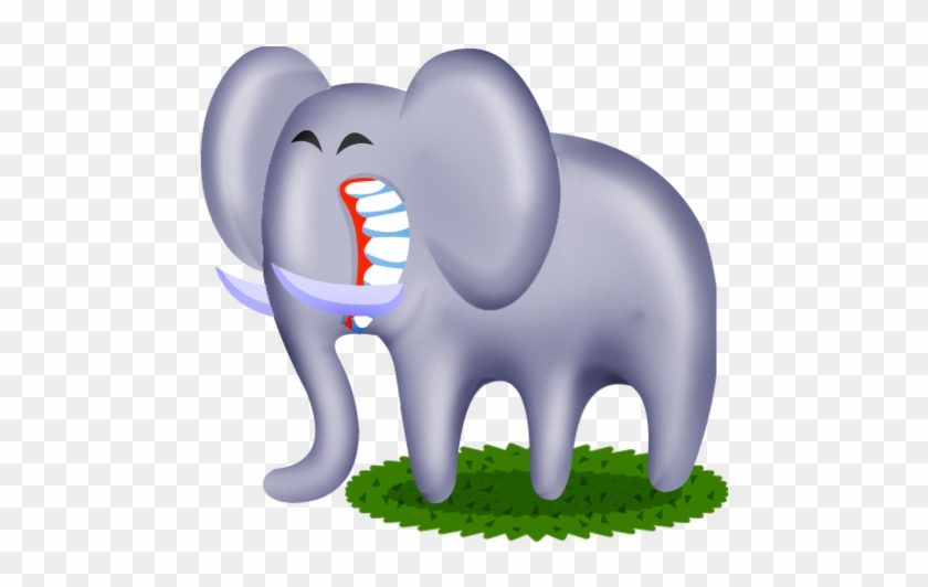 Cartoon Elephant Cliparts - Elephant Icon #182386