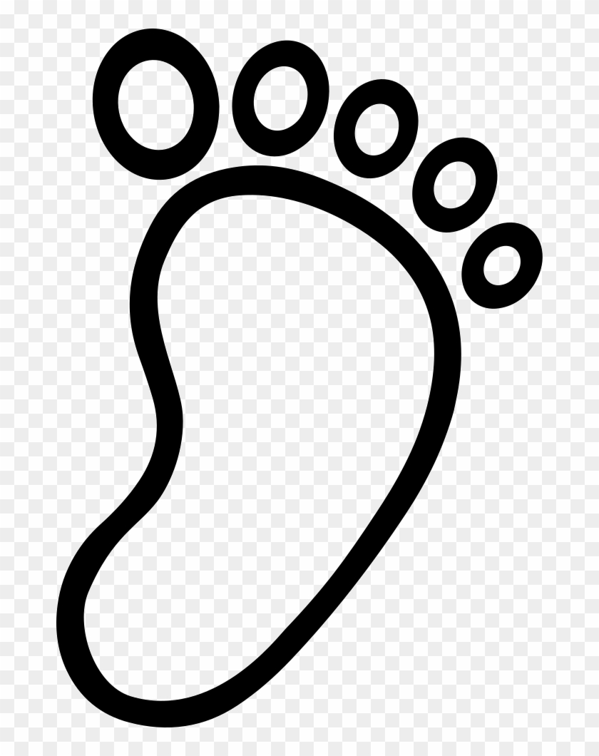 Tab Footprint Svg Png Icon Free Download - Footprint Drawing Png #182390
