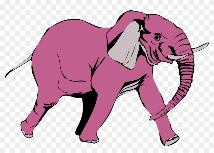 Clipart - Elephant Clip Art #182473