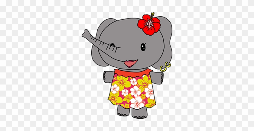 E - Elegant Elephant - Cartoon #182605