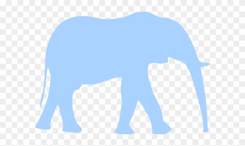 How To Set Use Blue Elephant Svg Vector - African Rainforst Elephants Are Blue #182635
