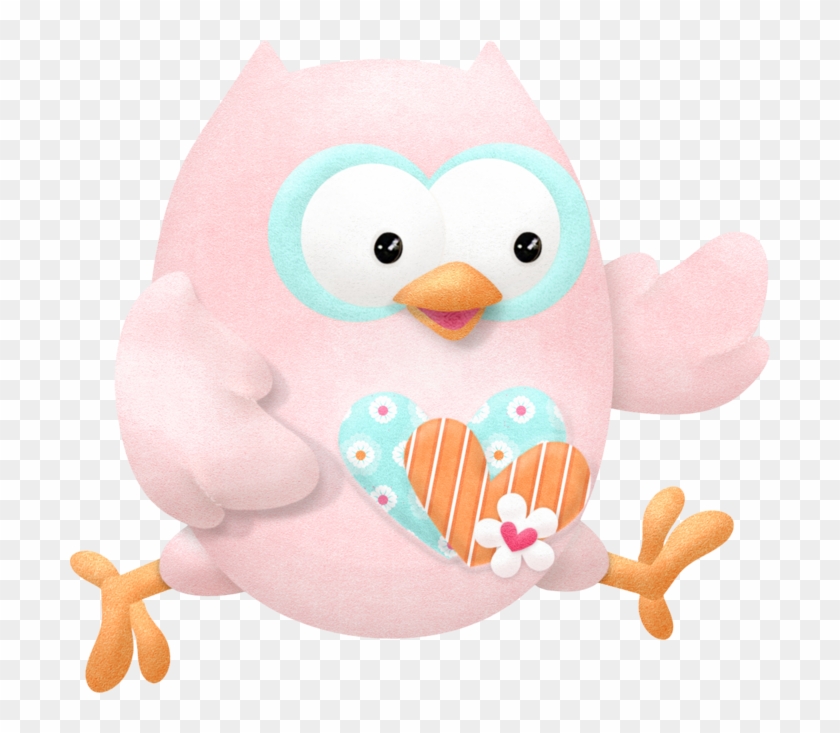 Cute Owls In Love Clip Art - Stuffed Toy #182669