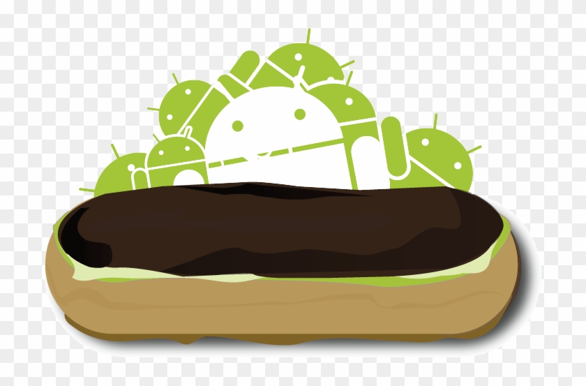 Esta Versión Del Sistema Operativo Supuso El Salto - Logo Android Eclair Png #182706