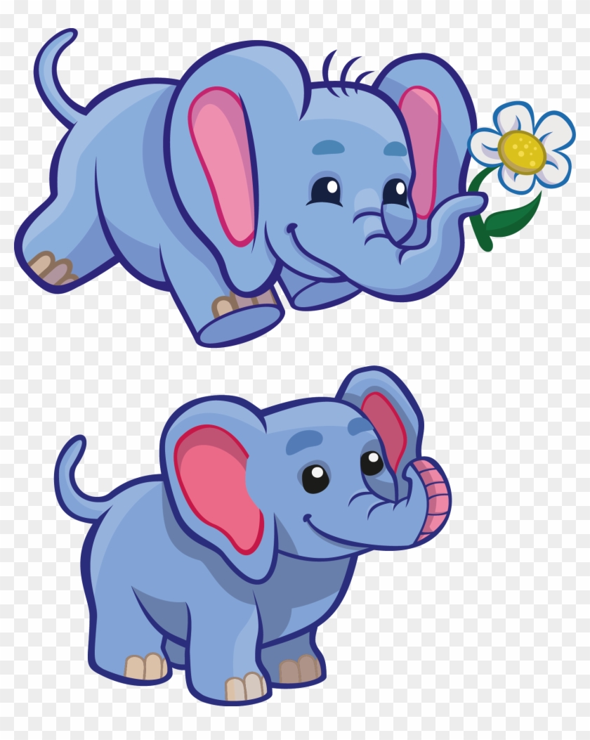 Horton Elephant Cartoon Clip Art - ช้าง การ์ตูน น่า รัก #182733
