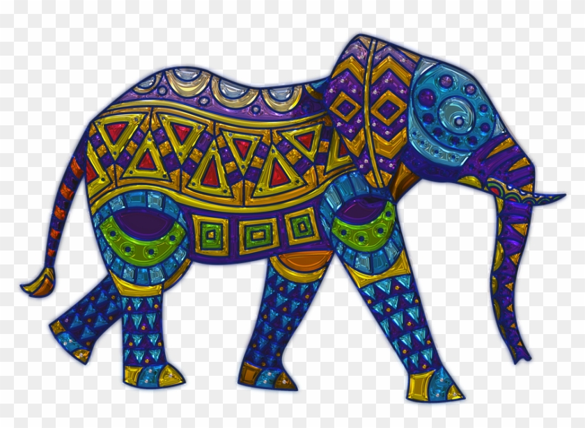 Download Png Image Report - Elephant Art Png #182744