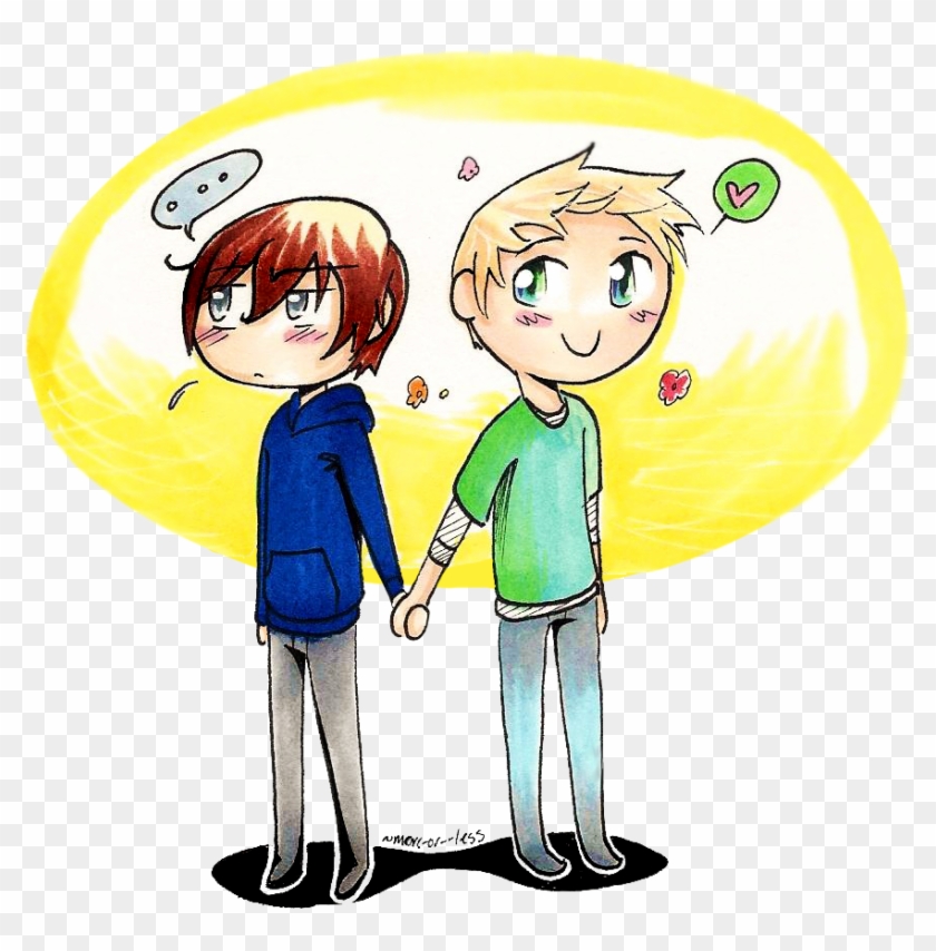 Just Holding Hands By More Or Less On Clipart Library - Cartoon #182767