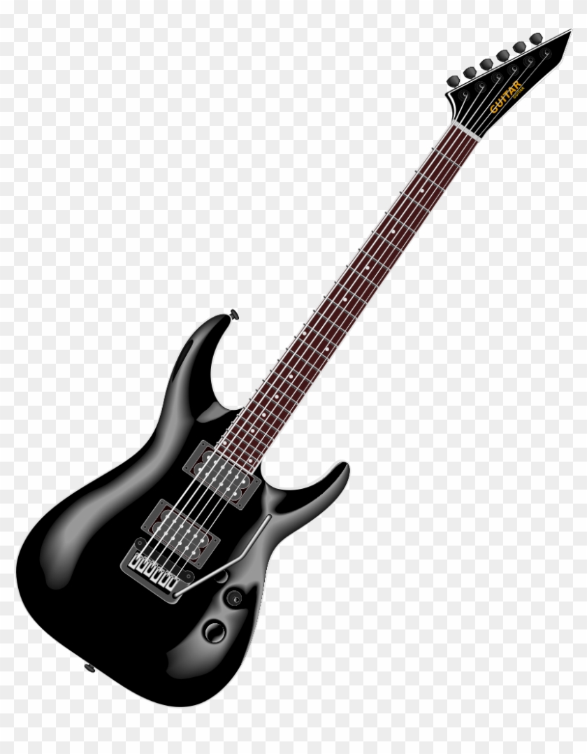 Cartoon Guitar Clip Art Png - Ltd Guitar Andy James #182770