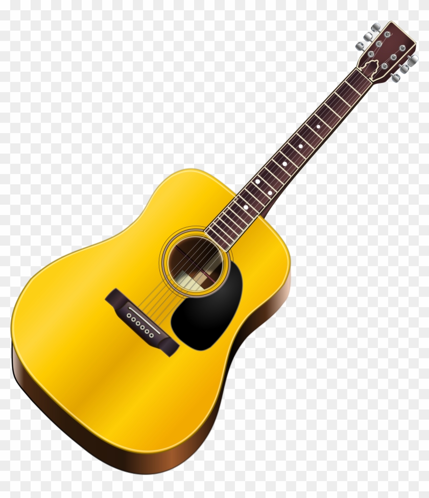 Microsoft Word 2010 Clipart Download - Cartoon Picture Of Guitar #182819