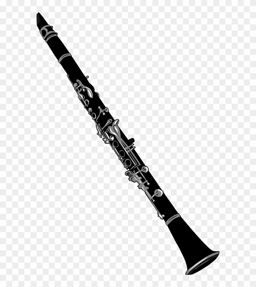 Vector Clip Art - Clarinet Clipart #182883