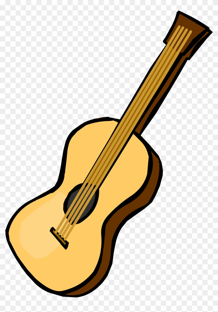 Acoustic Guitar - Club Penguin Acoustic Guitar #182907