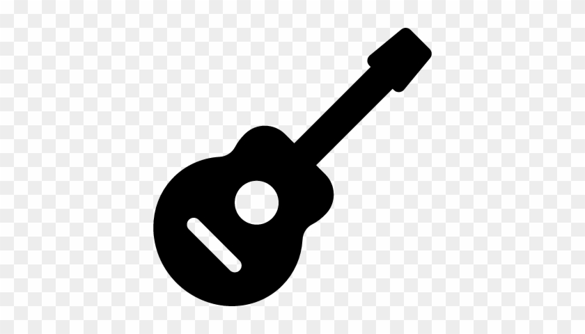 Acoustic Guitar Vector - Logo Guitare Png #182910