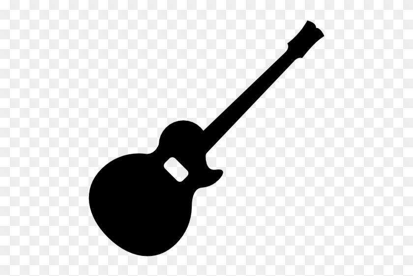 Silhouette Of Guitars - Guitar Silhouette Vector #182929