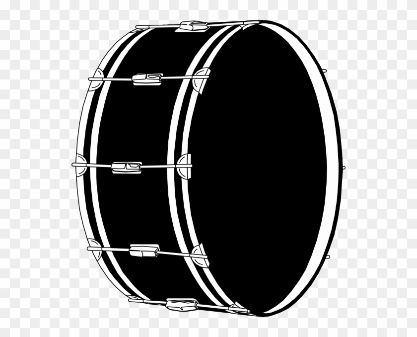 Drum Gg Clip Art At Clker - Bass Drum Vector #182931