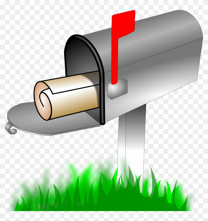 Mailbox Mail Clip Art Free Furthermore Mary Had A Little - Dessin Boite Aux Lettres #182952