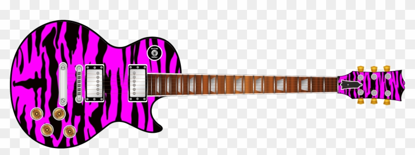 Pink Tiger Guitar Wrap Skin - Tiger #182963