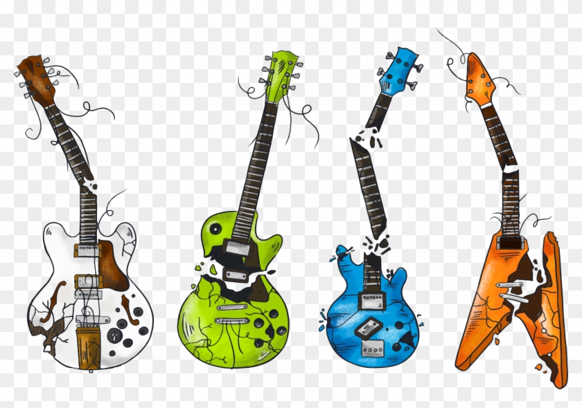 Ukulele Bass Guitar Illustration - Guitar #182977