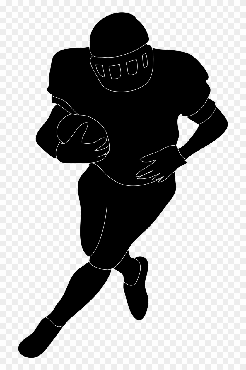 Image Of American Football Game Clipart - Football Player Clipart Transparent #183102
