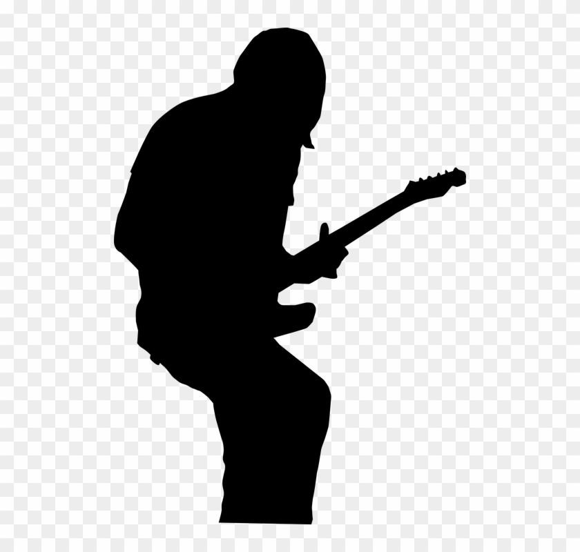 Guitarist Silhouette - Guitarist Silhouette Png #183109