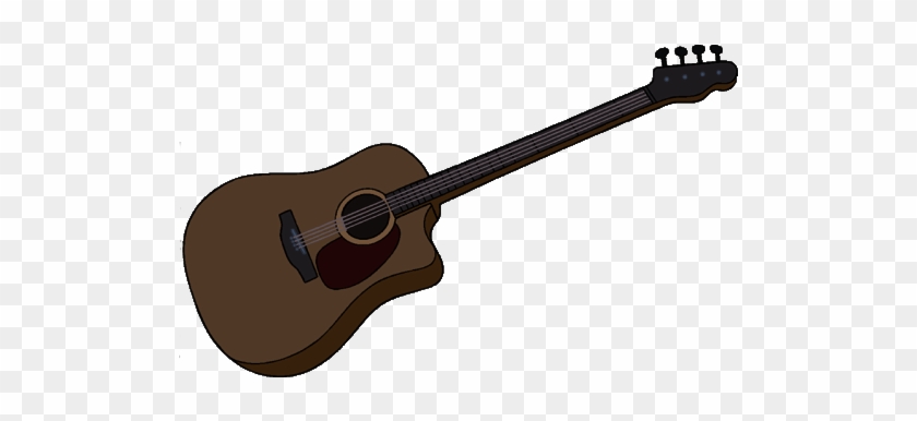 Brown Acoustic Bass Guitar - Acoustic Bass Guitar #183119