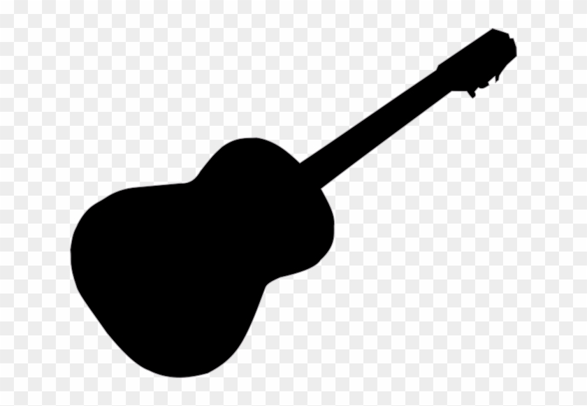 Imagen Gratis En Pixabay - Silueta De Una Guitarra #183136