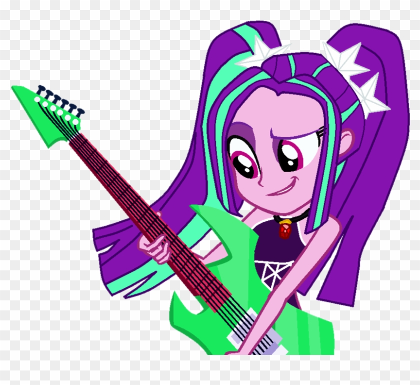 You Can Play The Guitar By Trixiesparkle63 - Mlp Eg Aria Blaze Base #183142