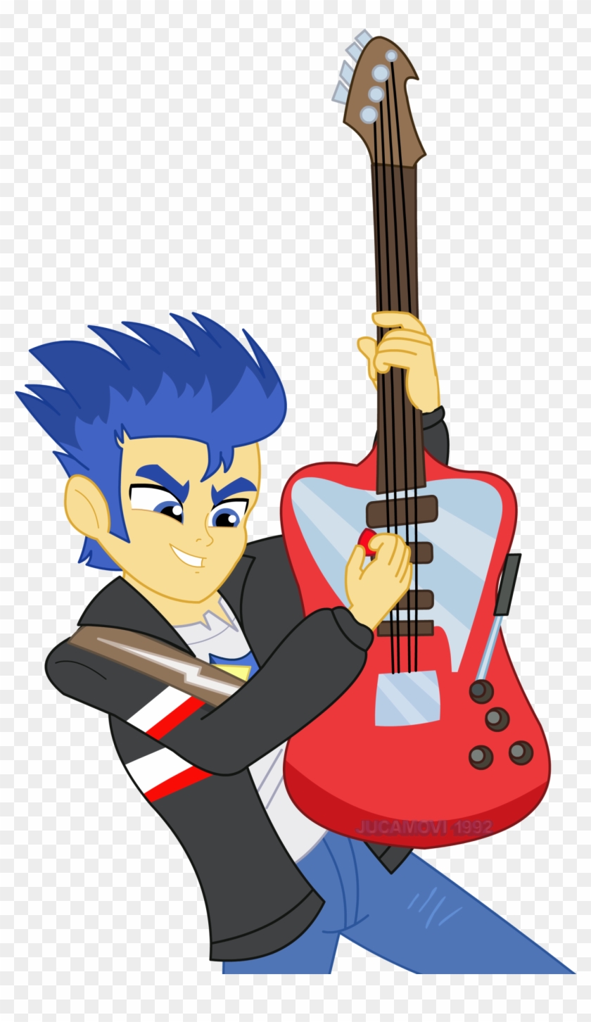 Flash Sentry Plays A Song By Jucamovi1992 - Cartoon #183146