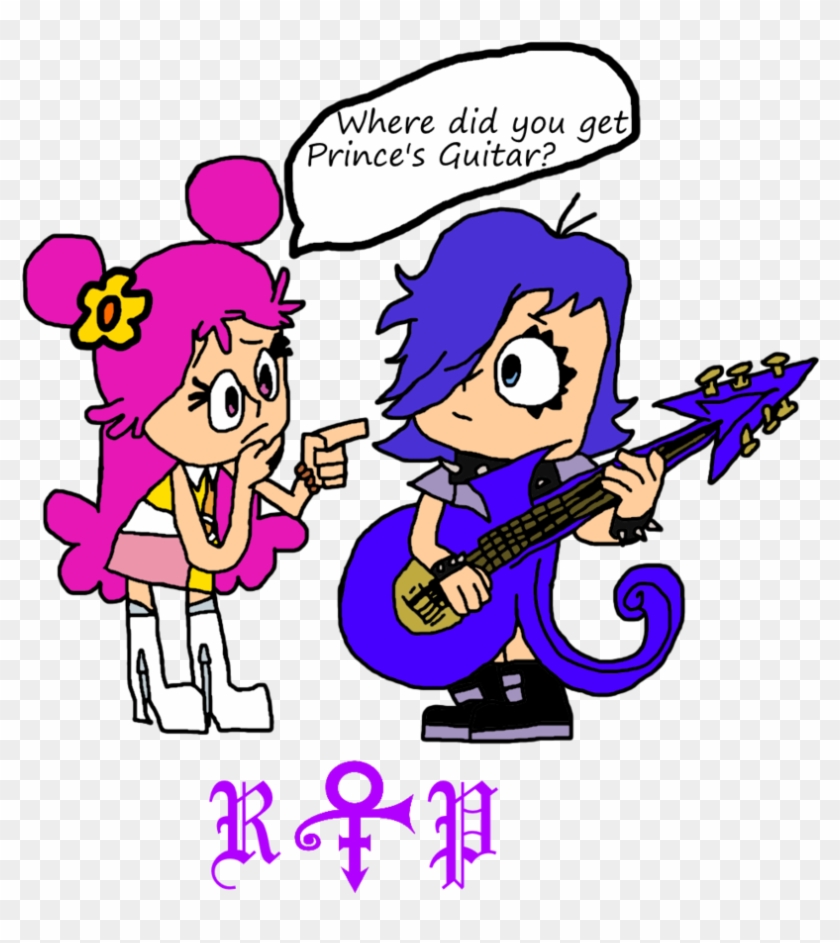 Ami, Yumi, Prince's Guitar By Amen95 - Hi Hi Puffy Amiyumi #183258