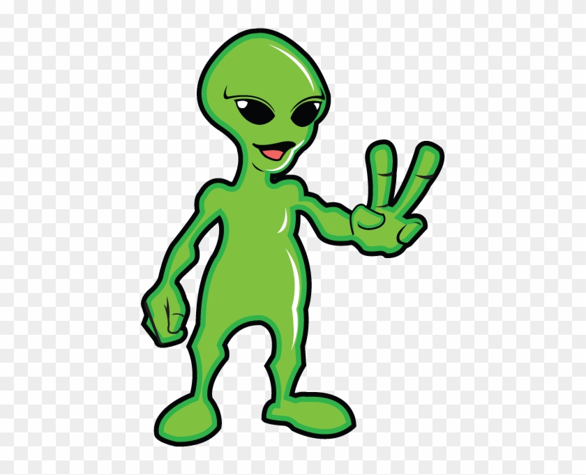 Fantasy Sci-fi Aliens And Outer Space Green - Alien Clip Art #183278