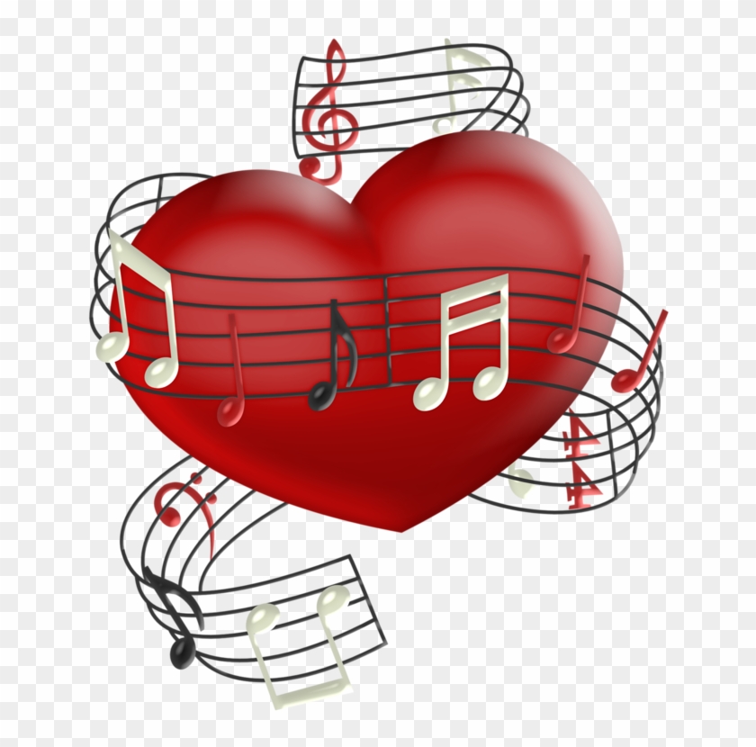 "la Música Es El Verdadero Lenguaje Universal - Heart With Music Notes #183287
